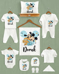 Mickey Mouse Tasarım 11'li Organik Hastane Çıkışı